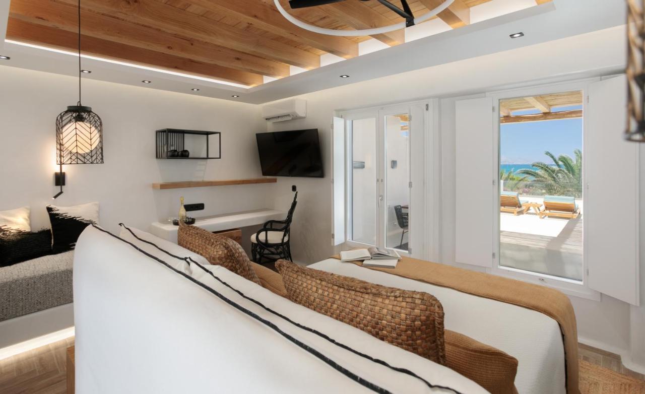 Alkyoni Beach Hotel Naxos City Экстерьер фото