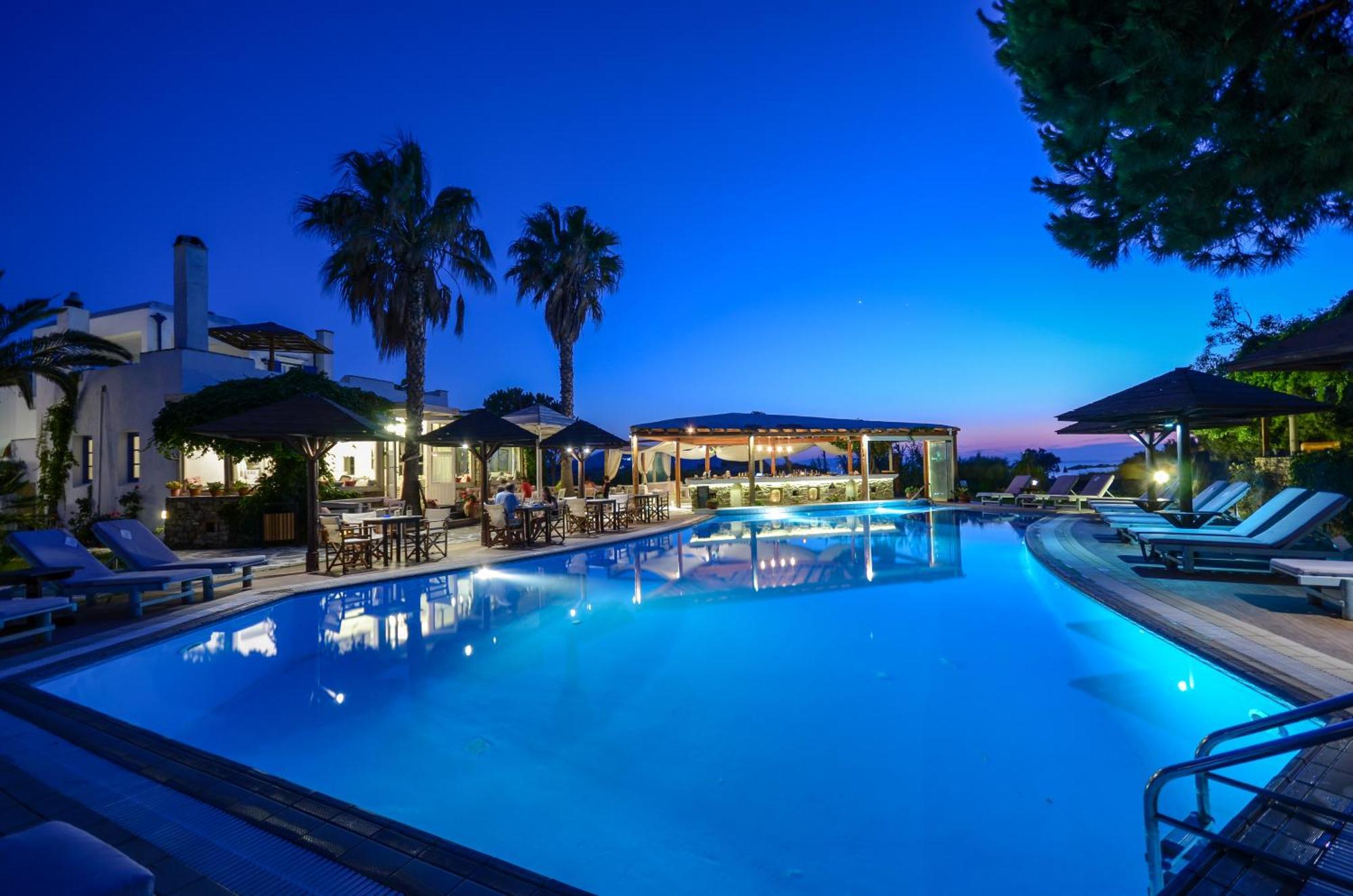 Alkyoni Beach Hotel Naxos City Экстерьер фото